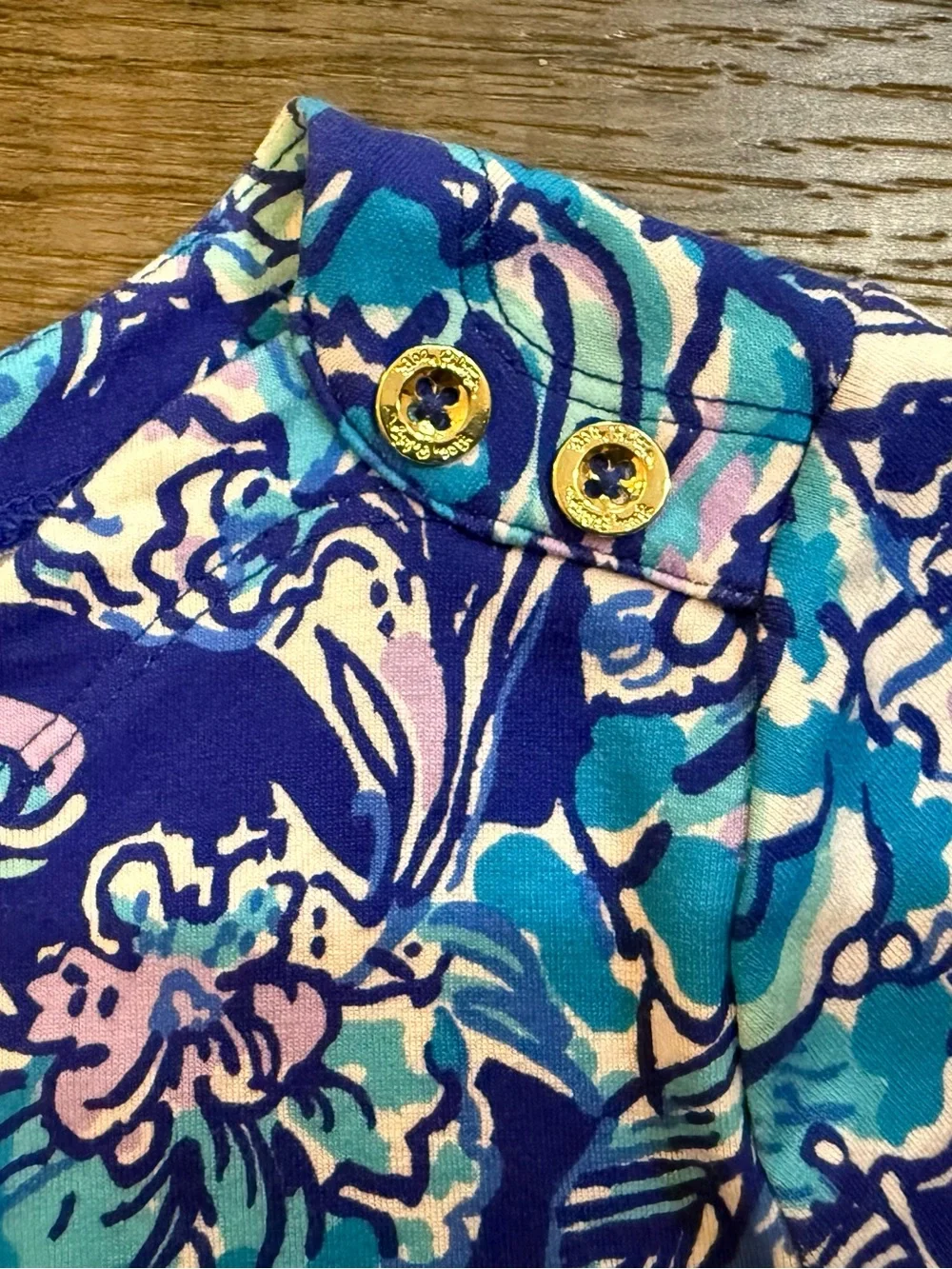 Lilly Pulitzer Sophie Girls Dress Royal Purple Cat Call Size XL 12/14